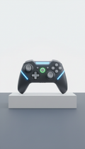 Gaming controller with ultra-responsive haptics