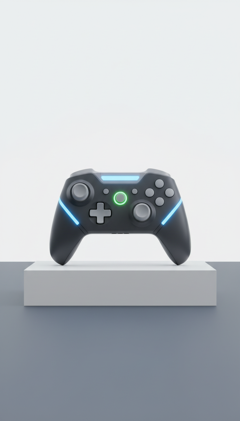Gaming controller with ultra-responsive haptics